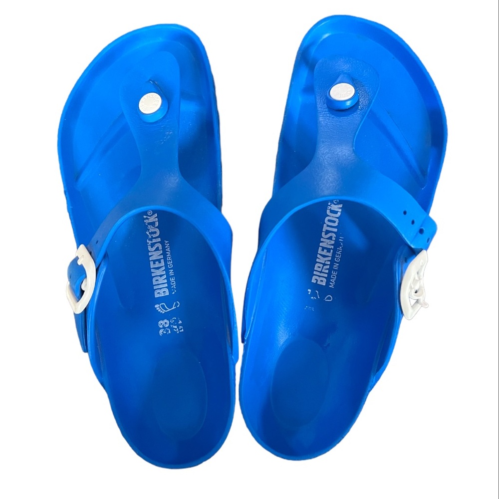 Birkenstocks thong  blue Sandals
